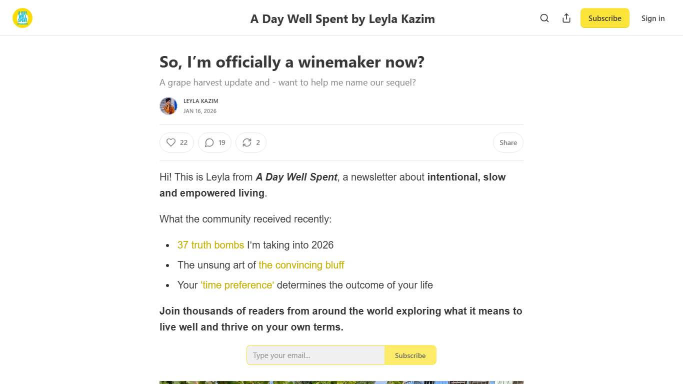 So, I’m officially a winemaker now?